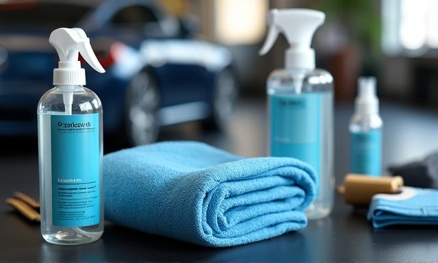 Professional detailing tools and products